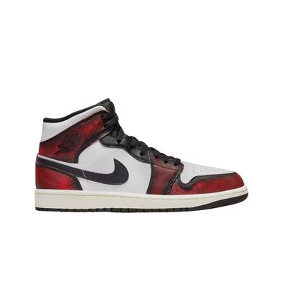 Мужские кроссовки Air 1 Mid SE Wear-Away White Black Sail DV9565-006