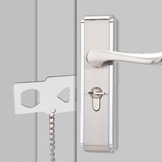 Портативный дверной стоп-сигнал для путешествий, дверной замок отеля, громкий звук 120 дБ, питание от батареек, простая установка, дверной стоп-сигнал