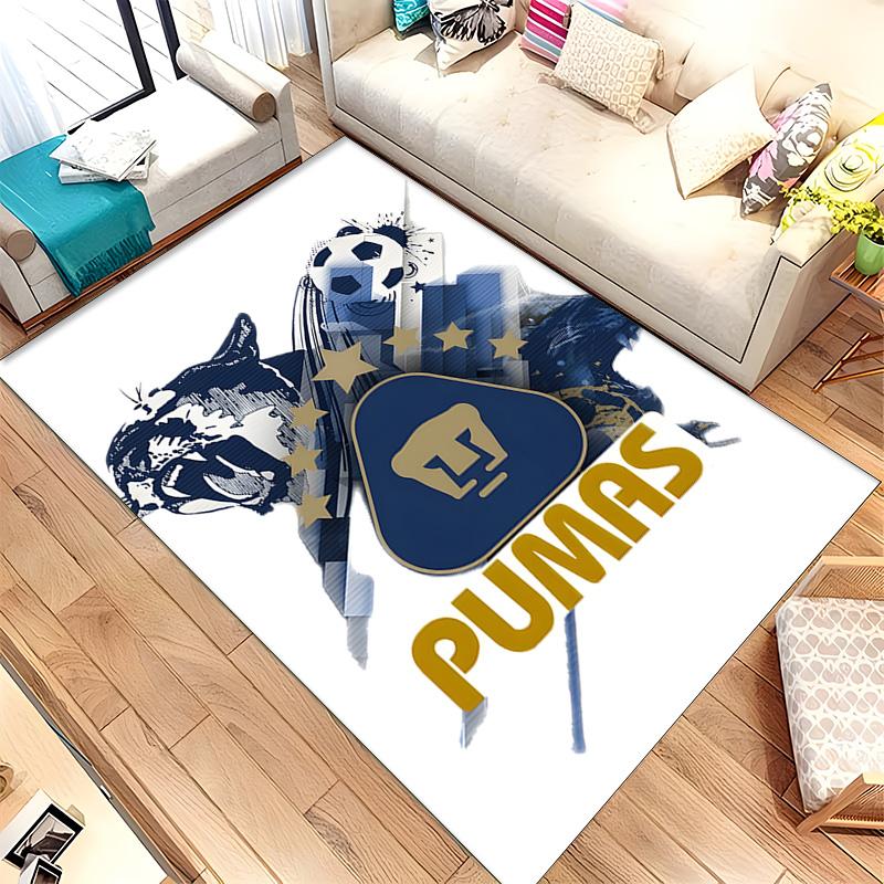 Club Universidad Nacional AC (28) Rug Suitable For Living Rooms Bedrooms Computer Rooms Dining Areas And Placement Under Tables And Chairs Also An Ide