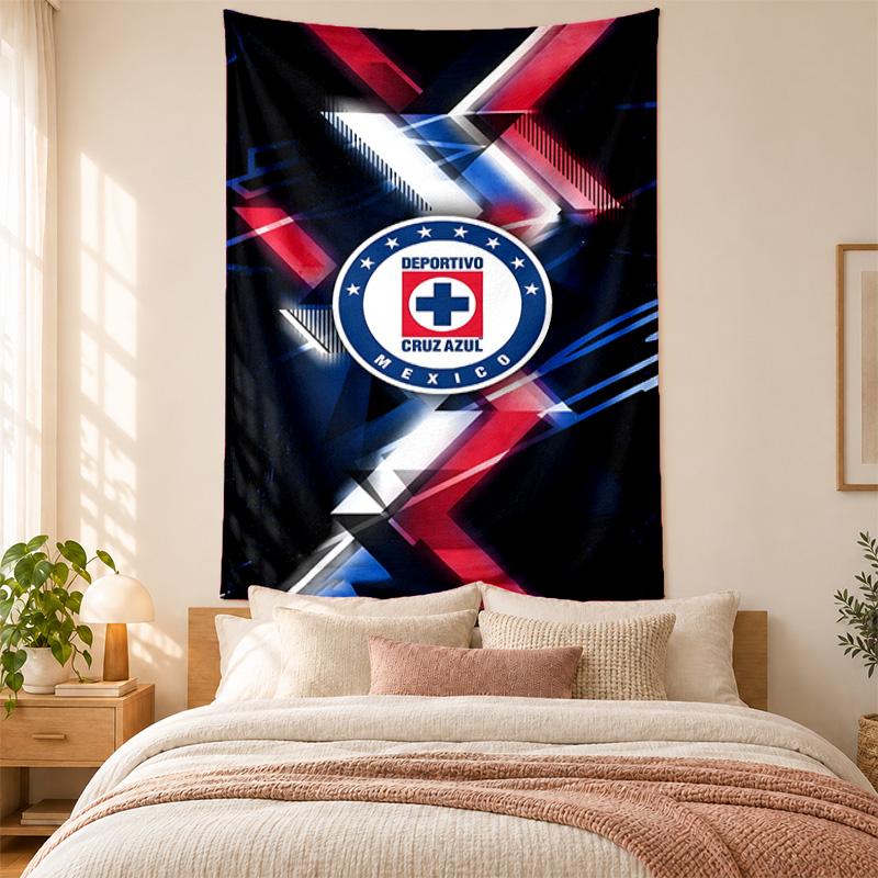 CruzAzul Tapestry highquality for decorating living room bedroom dorm walls ideal as bedroom wallart orholiday gift