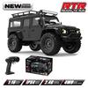 Игрушка гусеничный грузовик с дистанционным управлением 1/16 4WD Вездеходный Водонепроницаемый Беспроводное управление Игрушка автомобиль для лазания со светодиодной подсветкой на крыше