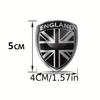 2 шт. Великобритания Англия Великобритания UK GB Наклейки Декали Эмблема Мотоцикл Национальный Англия Великобритания UK GB Великобритания Соединенное Королевство Юнион Джек