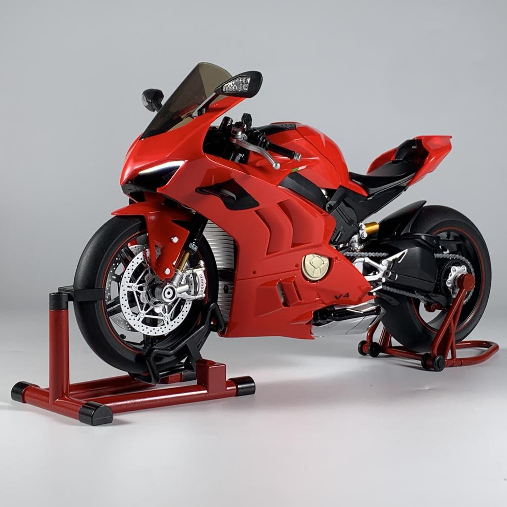 1:6 Ducati V4 V4S V4SP2 1:7 Модель гоночного мотоцикла Литье под давлением Сплав Мотоцикл Игрушка Коллекция Миниатюрный Автомобиль Домашний Декор Мальчик