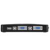USB 2.0 KVM Switcher 2  4 Port VGA Manual Switch Box Video Sharing Adapter (4 Ports)