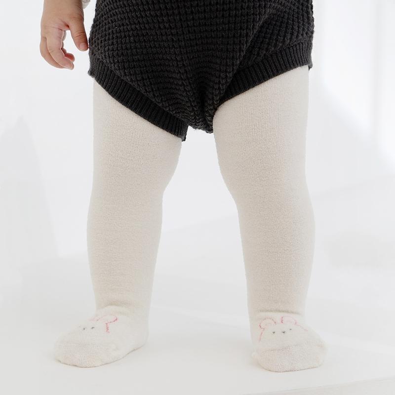 Autumn Winter Pantyhose For Infant Newborn Toddler Cotton Tight for Kid Baby Girls Thicken Tights Cartoon Animals Print Leggings