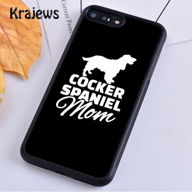 Cartoon Cocker Spaniel Phone Case Cover For iPhone 17 Air 16 15 14 plus 12 13 pro max coque Shell Fundas