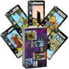 10.3*6cm Learning Tarot Cards with Meanings, Keywords On Cards for Beginners