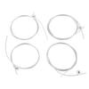 4Pcs Ukulele String Nylon Transparent Warm Timbre Professional Instrument String Set