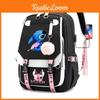 Stitch Cartoon Backpack For Boys Girls With Usb Charge Port