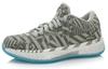Li Ning WOW 2 Way Of Wade 2 Нескользящая Амортизация Износостойкие Низкие Баскетбольные Кроссовки Мужские Серый Синий ABAJ007-5