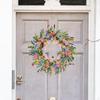 50 см красочный искусственный весенний венок входная дверь ручная работа настенное украшение как у живого