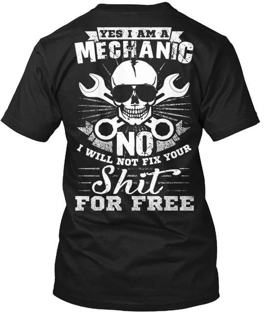 Футболка «Я механик» TTshirt Сделано в США Размеры от S до 5XL