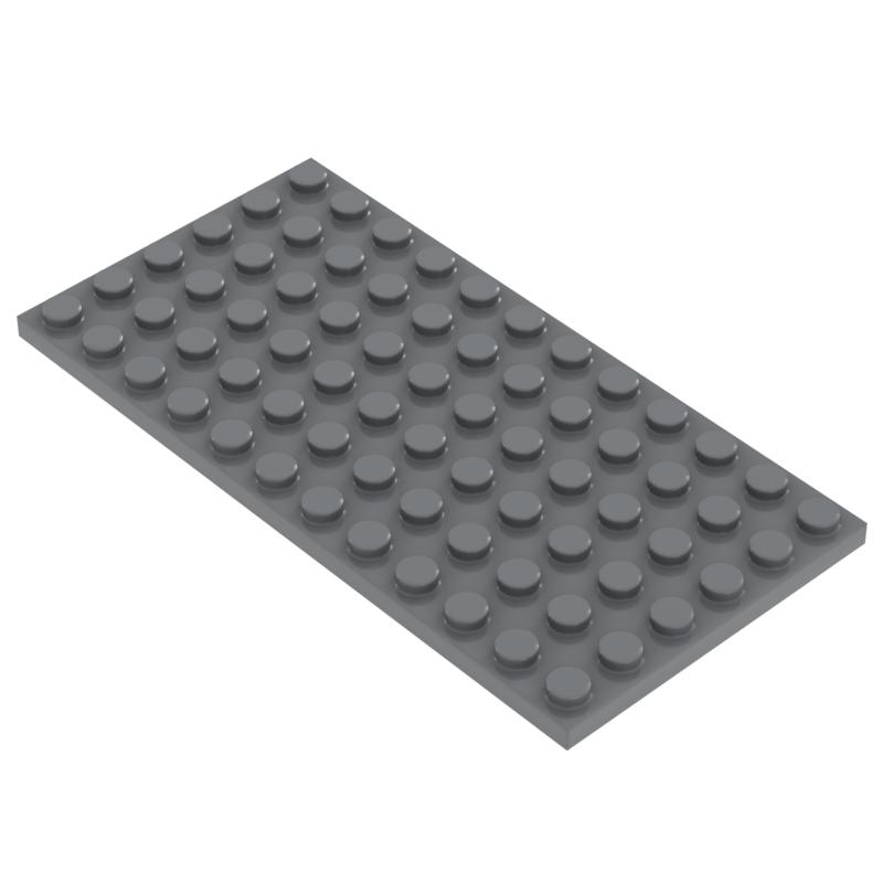 MOC Мелкие Строительные Блоки 6x12 Деталей Базовая Пластина DIY Детали Аксессуары Совместимые 3028