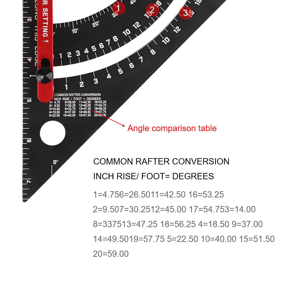 Регулируемая линейка для работы с треугольником, искатель углов для деревообработки, комбинированный инструмент, измерительный инструмент, угловая линейка, торцовочная пила, транспортир