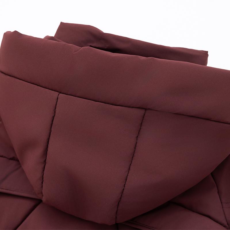 Женское длинное пальто зимняя верхняя одежда больших размеров элегантная женская куртка с капюшоном повседневная свободная толстая теплая парка