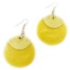 [L5190] - Yellow 'Kilimanjaro' Designer Earrings