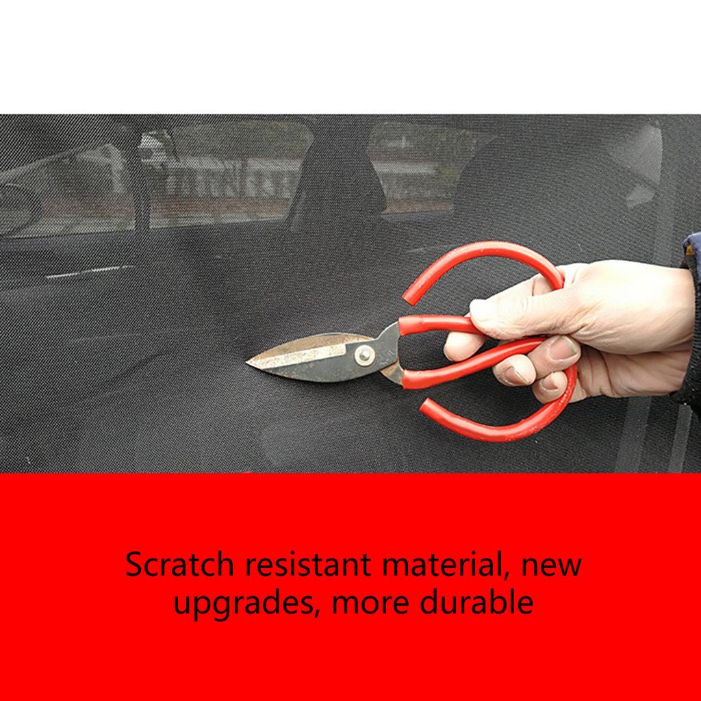 Upgraded Car Tailgate Mesh Screen for SUV Camping Magnetic Car Tent for Tailgate Car Camping Accessories Lightweight