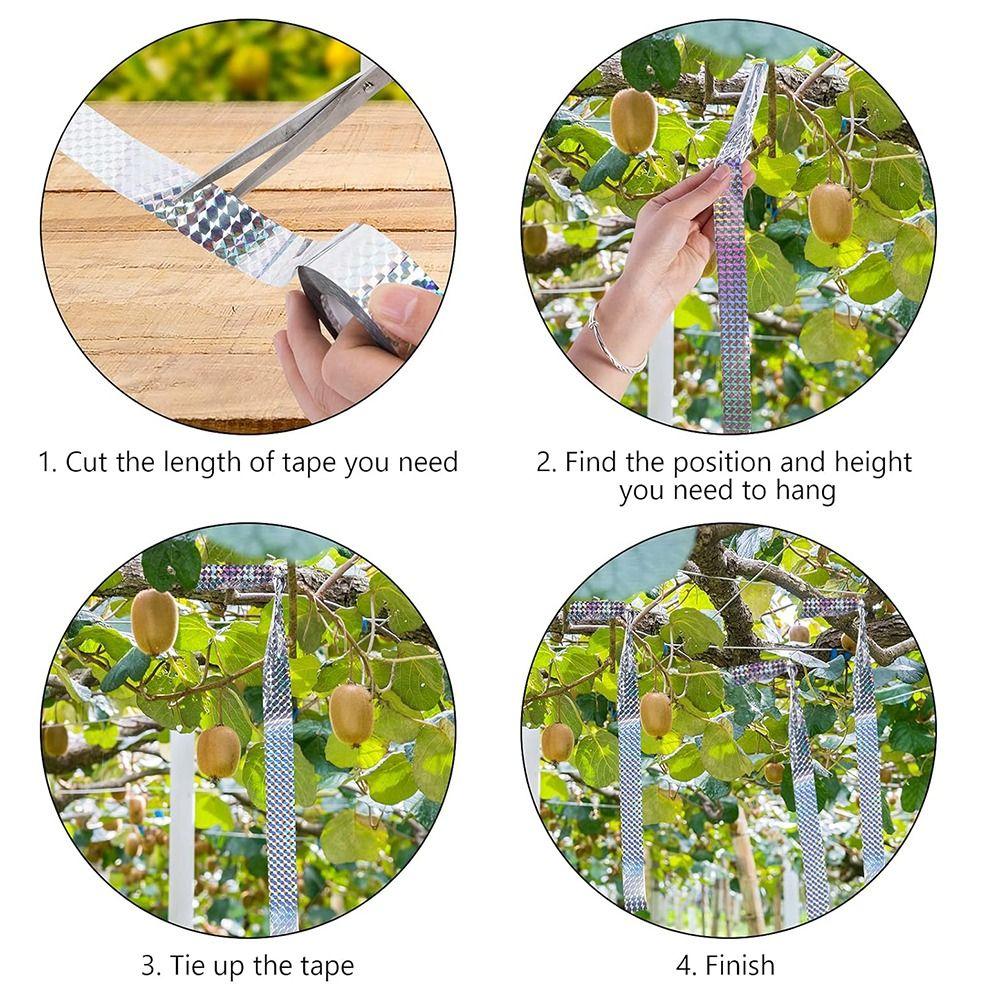 Высокоотражающая лента для отпугивания птиц, лента для отпугивания птиц, лента для отпугивания птиц