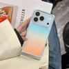 Чехол-книжка с градиентным квадратным окошком для iPhone 17 Pro Max и Apple 16, высококачественный дизайн Color Block