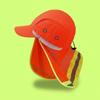 Reflective Baseball Cap High Visibility with Neck Flap Breathable Mesh