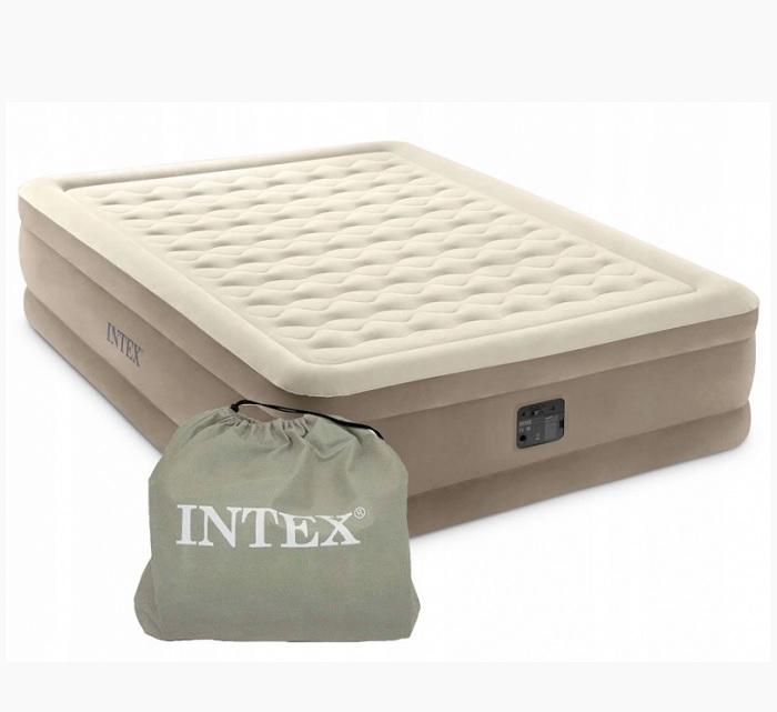 Air Bed Ultra Plush Queen Mattress 203 x 152 x 46 With Built-in Compressor #64428