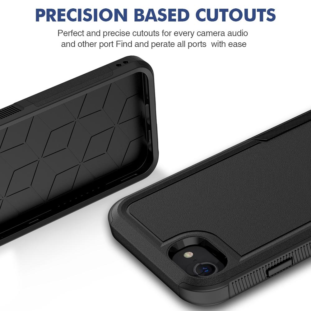 Armor Shockproof Case for iPhone 16E SE 4 2025 Heavy Duty Hybrid Silicone Hard Protection Back Cover for iPhone 16 E