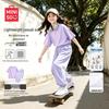 MINISO Летний хлопковый спортивный комплект для девочек 2026