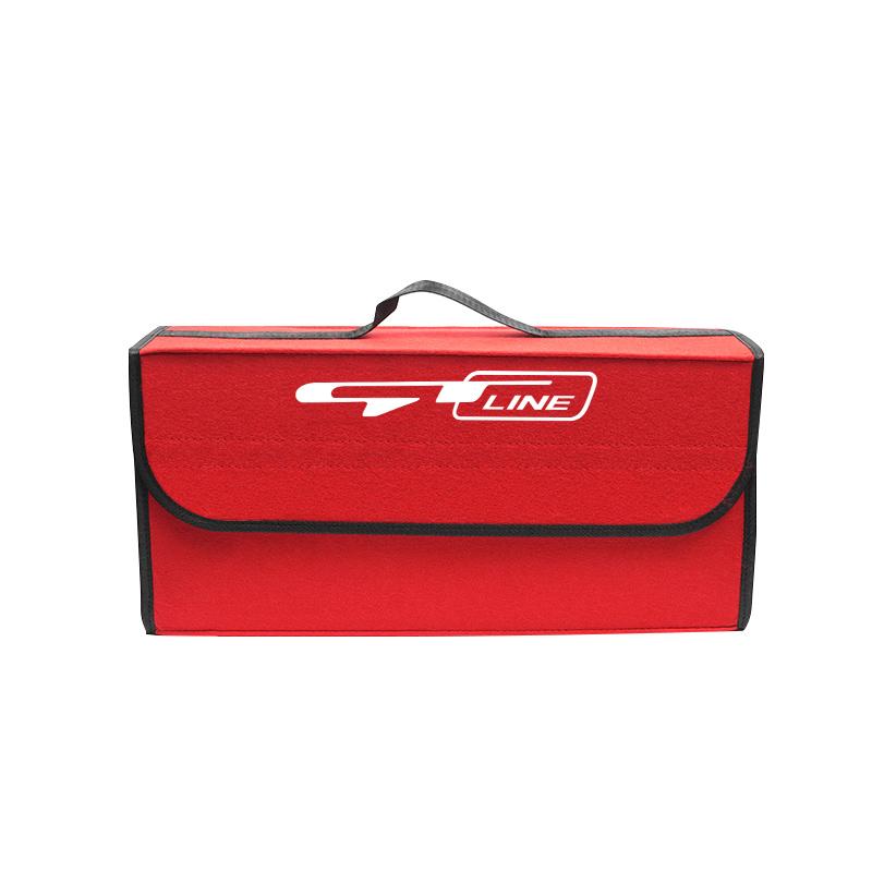 JUNT9 Car Trunk Organizer Large Capacity Folding Storage Bag For KIA EV6 EV9 Stinger RIO Sorento Ceed K9 Sonet Forte Cerato Niro Soul