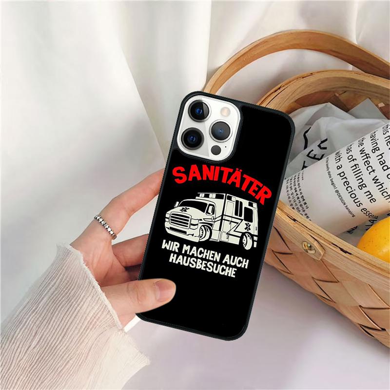 Чехлы для мобильного телефона Paramedic Ambulance для iPhone 17 Air 16 15 14 12 13 PLUS 11 PRO MAX Coque Fundas coque