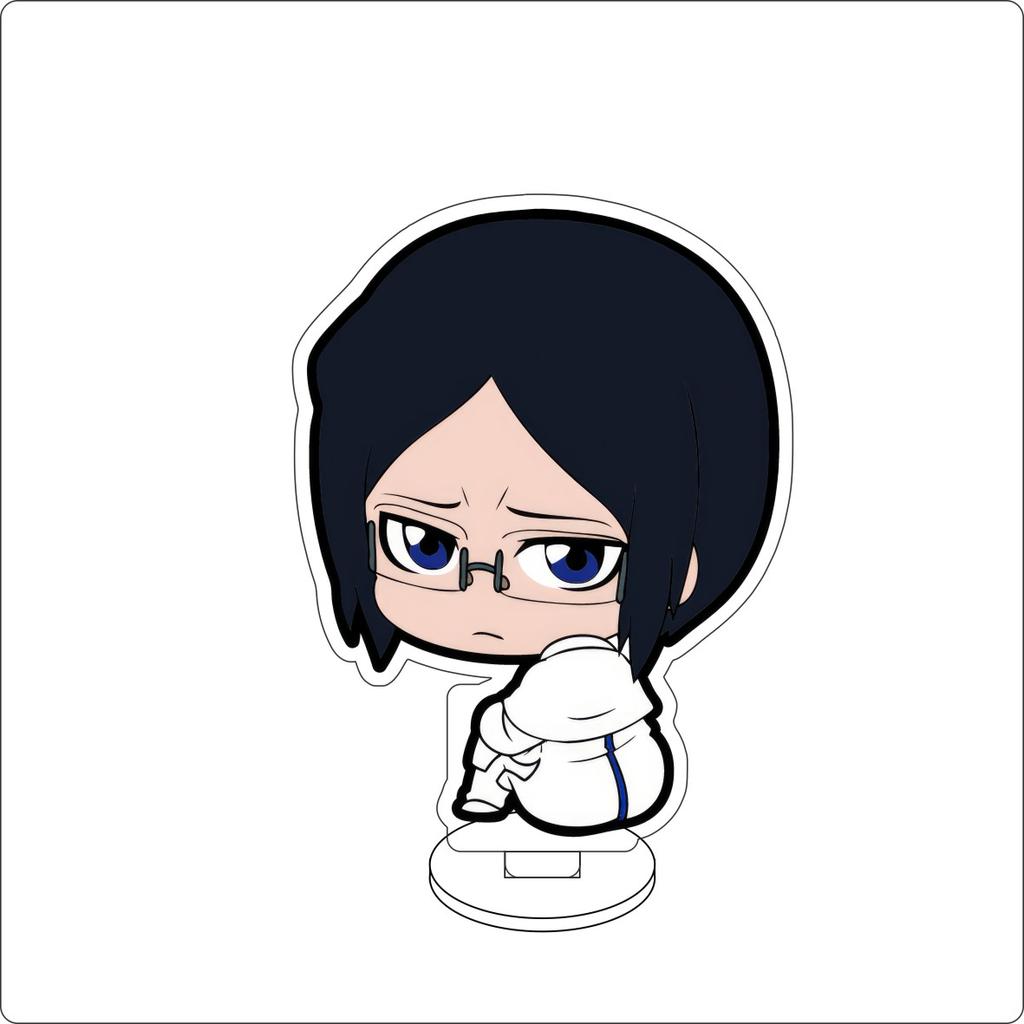 10 см Аниме BLEACH Фигурка Подставка Модель Грэммджоу Джагерджак/Урахара Киске/Куросаки Ичиго Милый Декор для Стола Стоячий Знак Подарки
