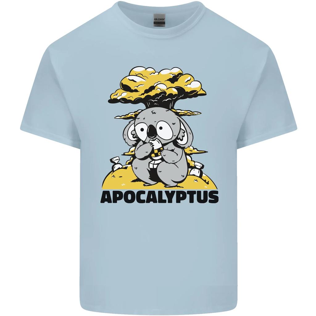 Apocalyptus Koala Bear Climate Change Armageddon Kids T-Shirt Childrens