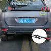 Для Peugeot 206 207 208 306 307 308 T9 408 508 5008 3008 4008 406 407 2008 SW CC ABS GT Значок Эмблема Наклейка на багажник Аксессуары