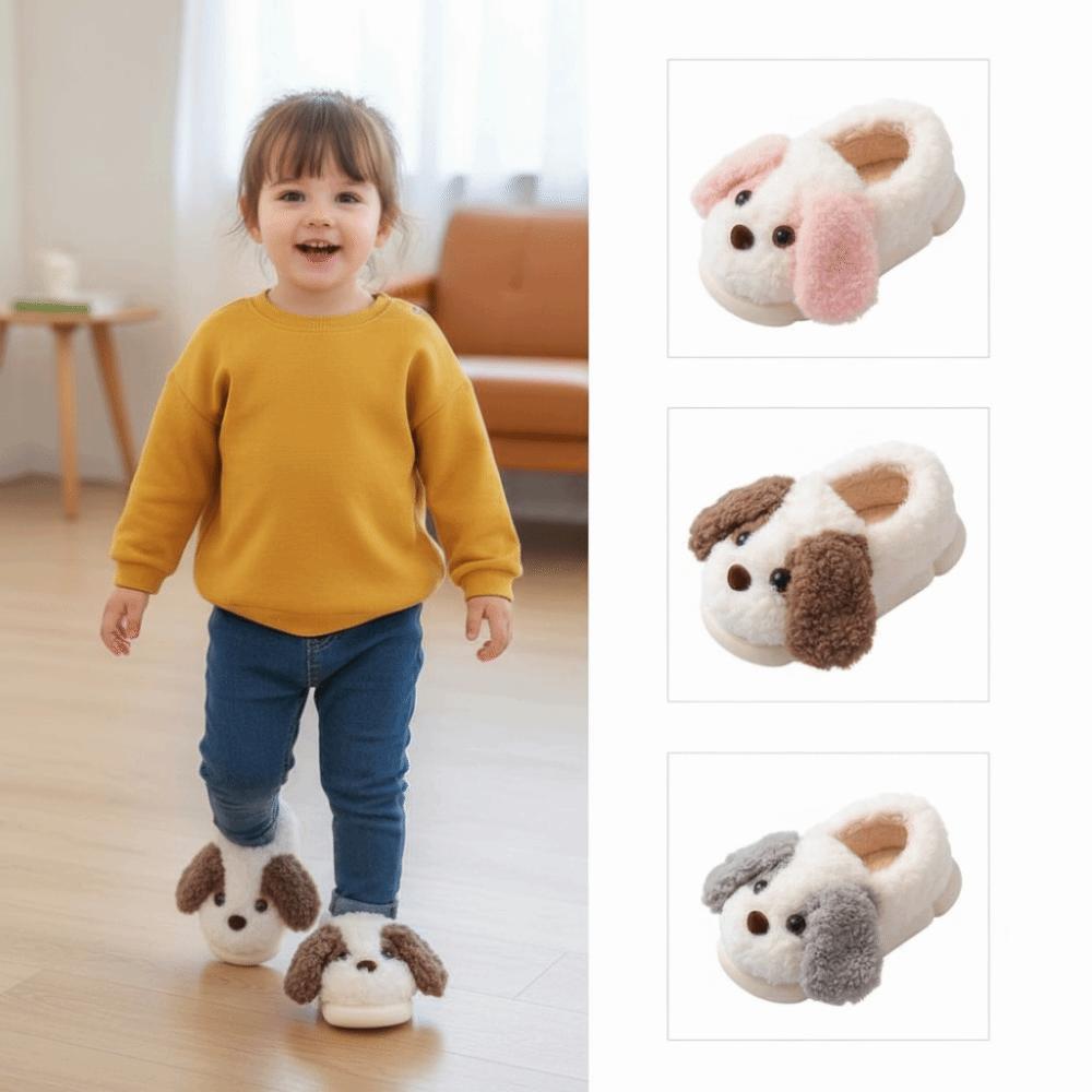 Cute Cartoon Children Slippers Comfortable Home Slippers New Floor Shoes Winter
