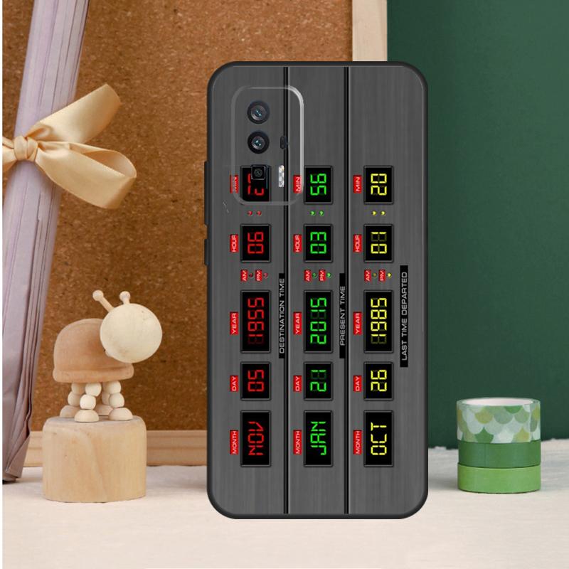 Назад в будущее OUTATIME Чехол для Xiaomi 15 14 13 Ultra 15T 13T 14T Pro 17 Pro Max POCO F7 F6 F5 X5 X6 X7 Pro