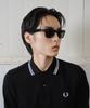 Fred Perry [M3636] Рубашка Fred Perry с длинным рукавом и двойной полоской - Черный/Белый M3636-350