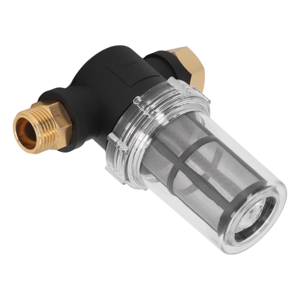 Garden Hose Inlet Filter 3 4 High Pressure Washer Water Sediment Filter Attachment