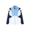 Anta Color Block Zip-Up Long Sleeve Woven Jacket Unisex Outerwear Blue 152238601-1