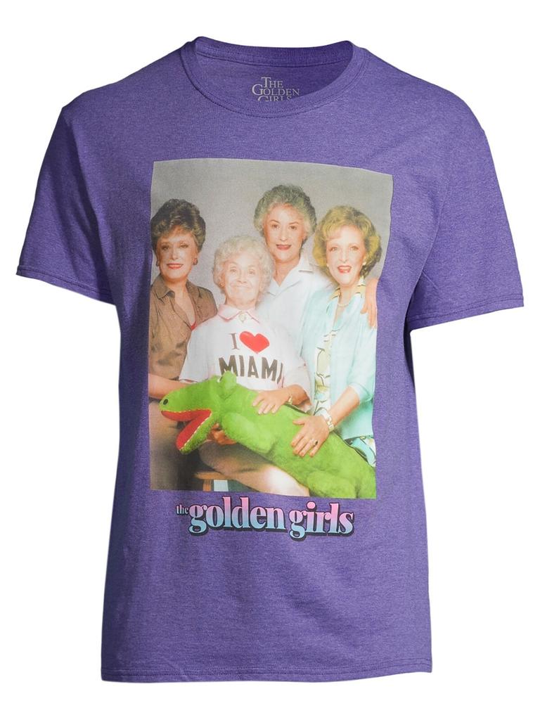 Golden Girls Unisexs Crocodile Graphic Group Photo Tee Shirt New M L 2xl 3xl