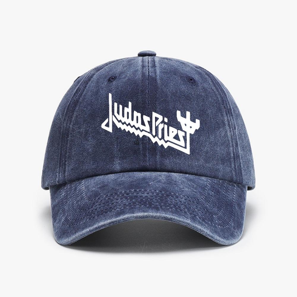 Judas Priest Cap Judas Metal Band Priest Denim Baseball Cap Outdoor Unisex Casual Sun Visors Snapback Caps
