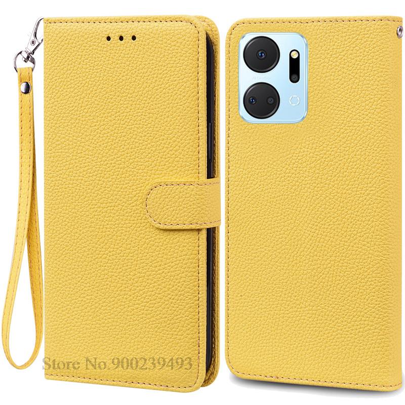 Чехол для Honor X7A Чехол для Huawei Honor X7A Силиконовый кожаный чехол-кошелек Чехол для телефона Honor X7A Coque Fundas Shell