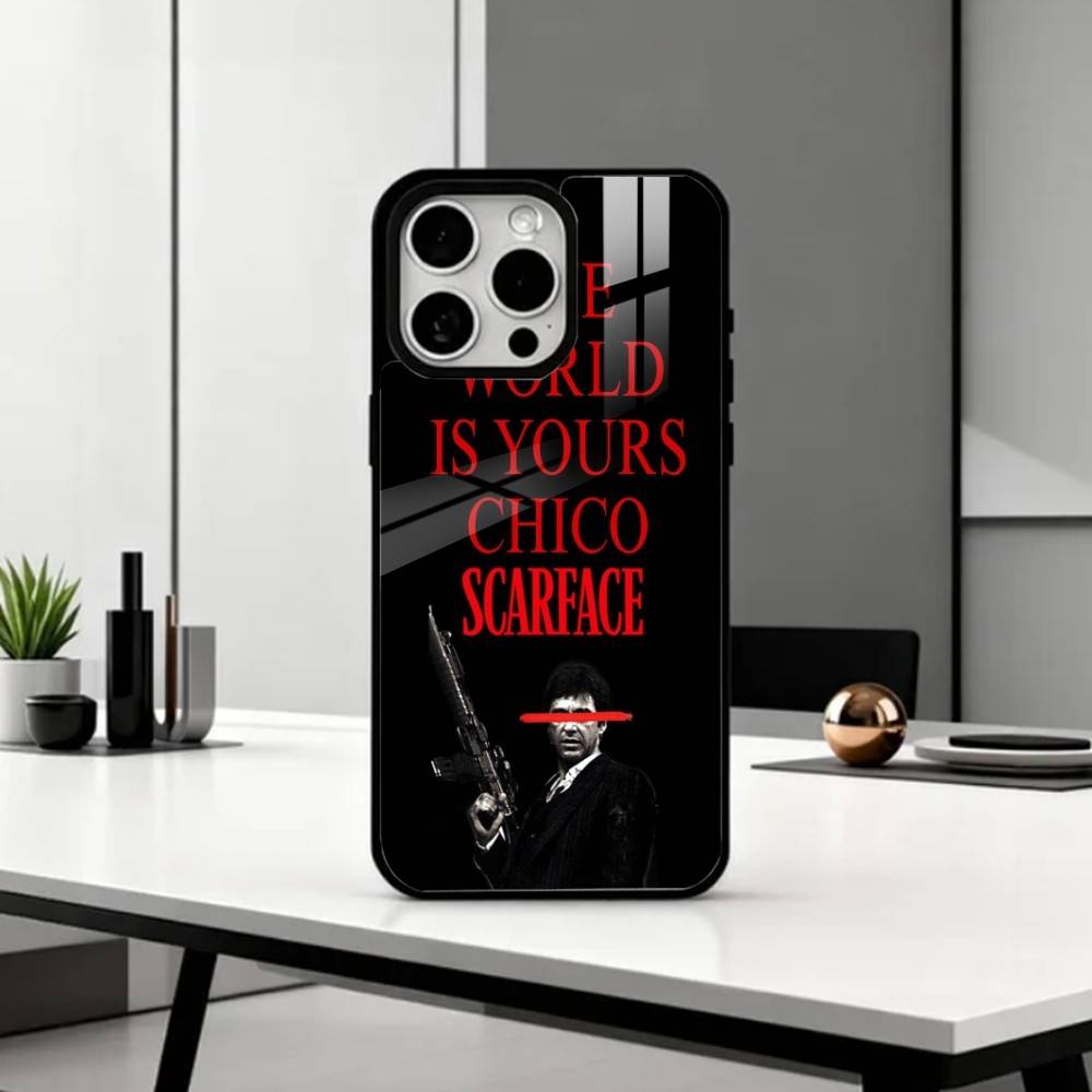 The World Is Yours S-Scarfaces    Phone Case For iPhone17,16,15,14,13,12,11 Plus,Pro Max Magnetic For Magsafe Wireless Charging