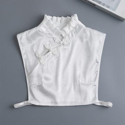 Retro Fake Collar Shirt Women Detachable Shirt Collar False Collar Blouse Women Clothes Accessories Faux Col