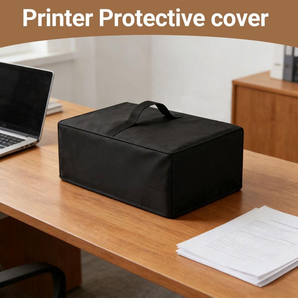 Waterproof Printer Dust Cover Reinforced Handle Protective Sleeve Dustproof Cover  Study Room