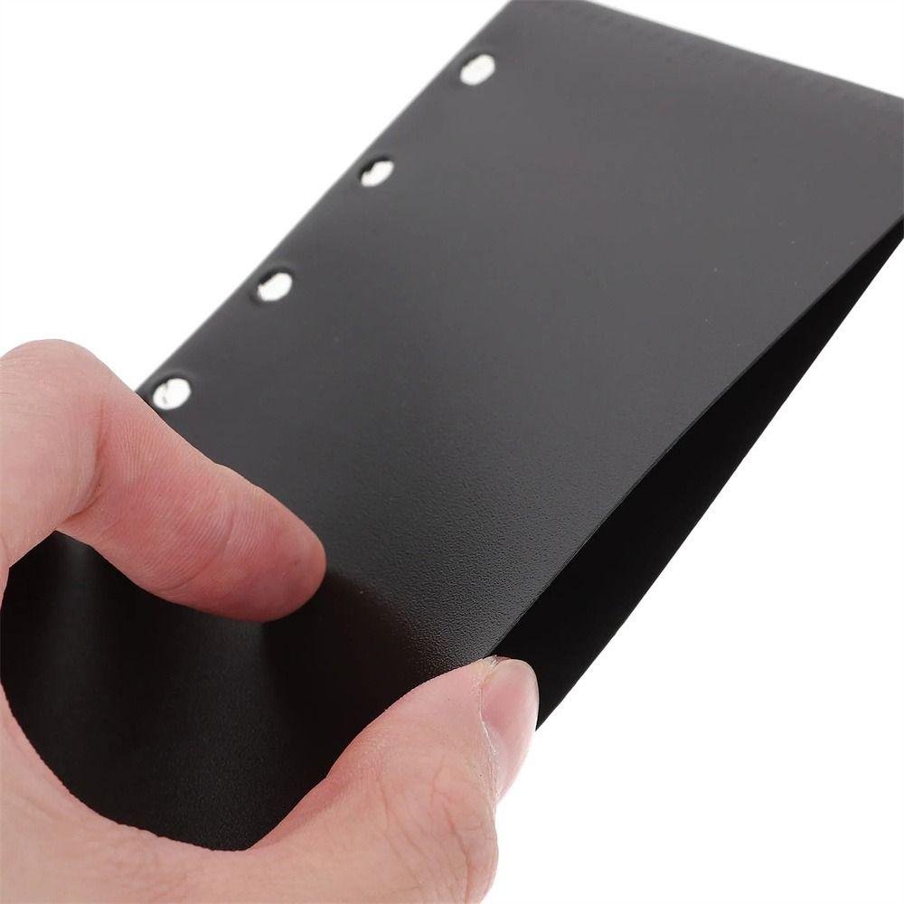 Waterproof Loose Leaf Bags Transparen Binder Folders Notebook Divider Page Stationery