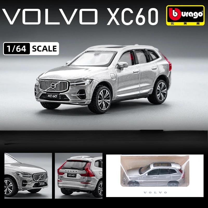Simulation 1/64 Volvo XC60 XC40 Alloy Car Model Diecast Metal Toy Vehicle Collection Miniature Voiture Home Decor Boy Car Toy