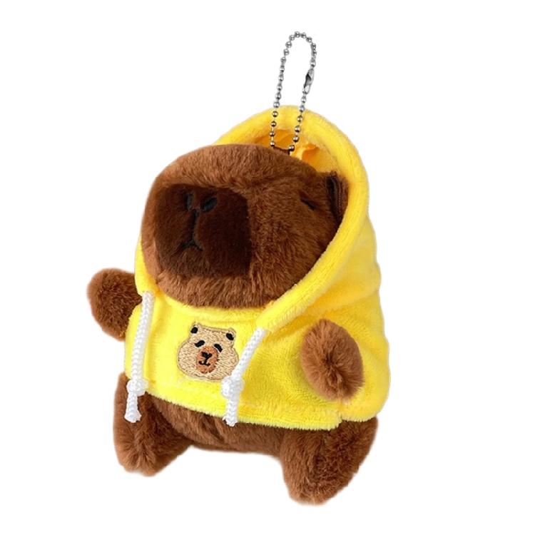 Милые Подвесные Украшения Сладкие Плюшевые Худи Брелок-Подвеска Капибара Брелок Украшение Подвеска на Сумку