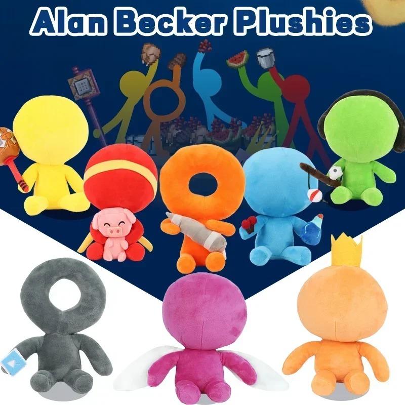 Мультяшные плюшевые игрушки Алана Беккера, игра Youtooz, плюшевая игрушка-подушка для косплея, украшение для дома, дивана, подарки на день рождения, Рождество