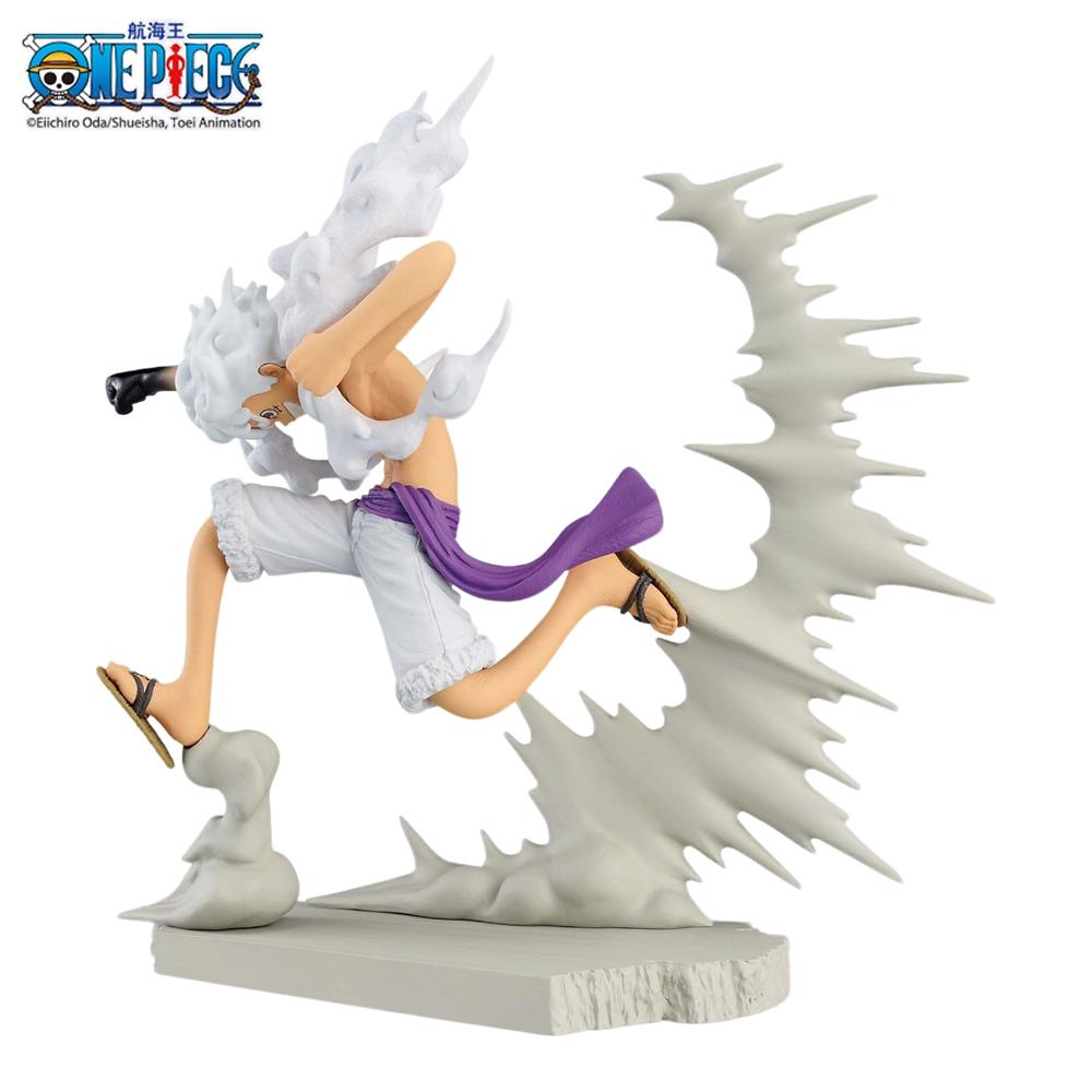 1 шт. Официальная фигурка One Piece Луффи Форма 5 Ника - Коллекционный Декоративный Орнамент, Идеальный Подарок на Дни Рождения и Праздники.