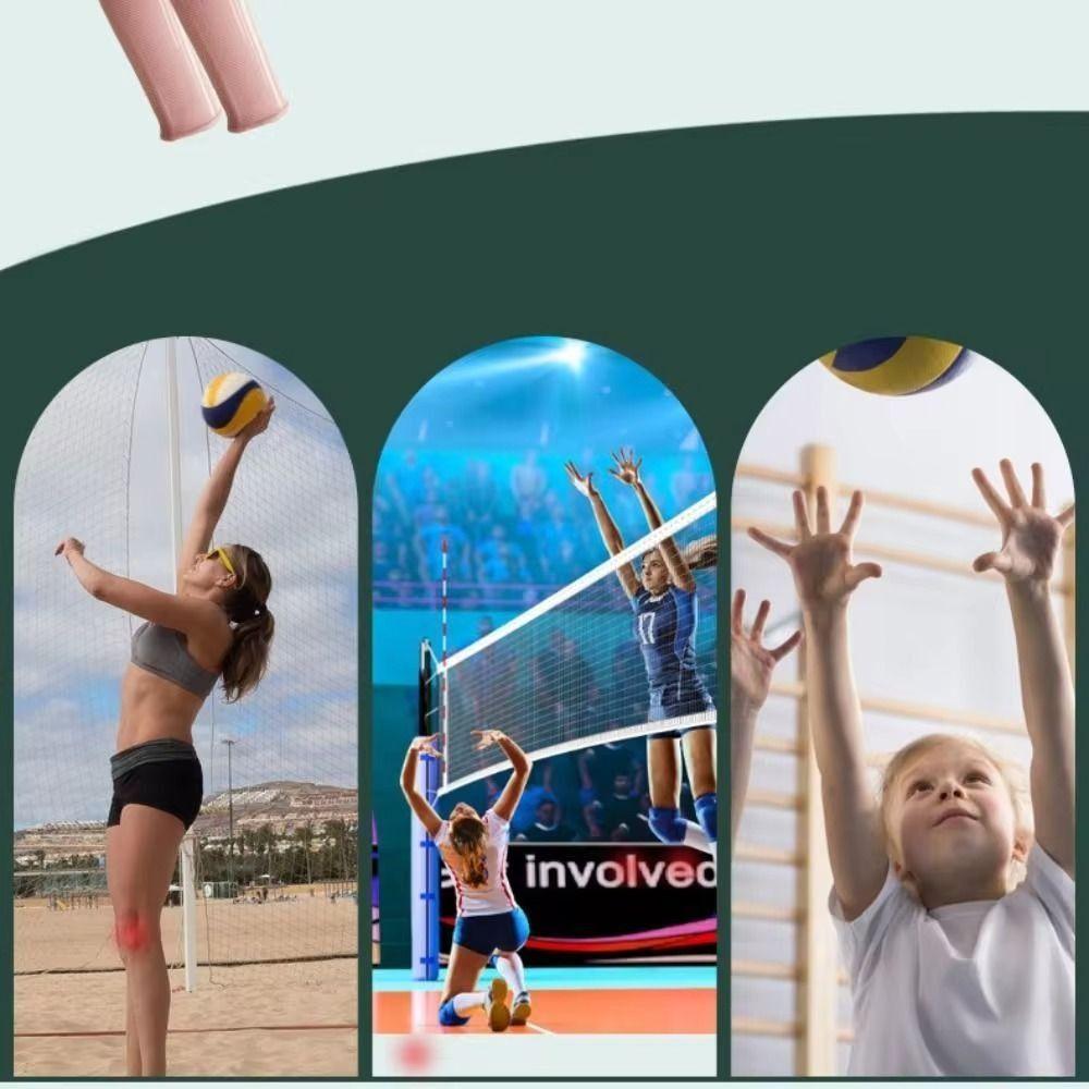 1Pair Sweat-absorbent Sports Wristbands Breathable Volleyball Wristbands Drive