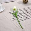 Artificial Flowers Tulips Bouquet Party Home Wedding Fake Bridal Silk Fresh-look Accessory